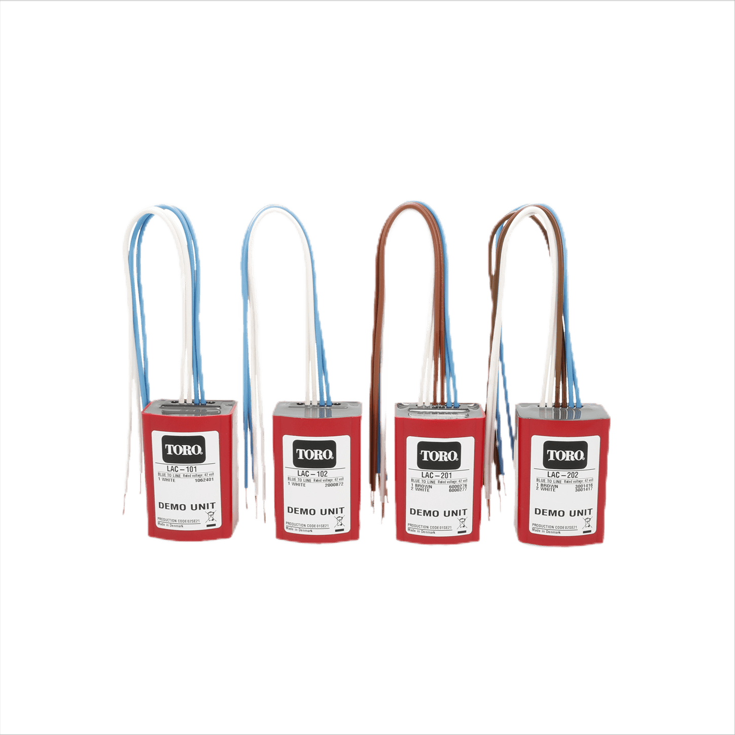 Four Toro Lynx LAC Decoder Demo Units.